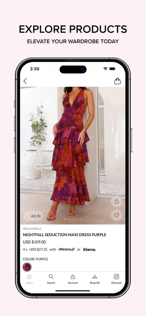 chinese dress ladies HELLO MOLLY Explore The Colours Maxi Dress main image 1