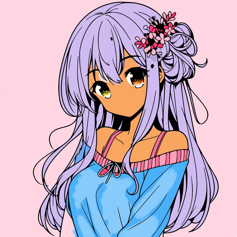 beautiful anime girl