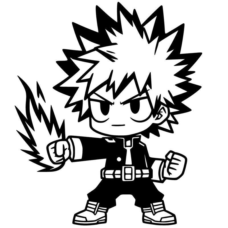 bakugo from my hero academia