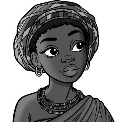 african woman