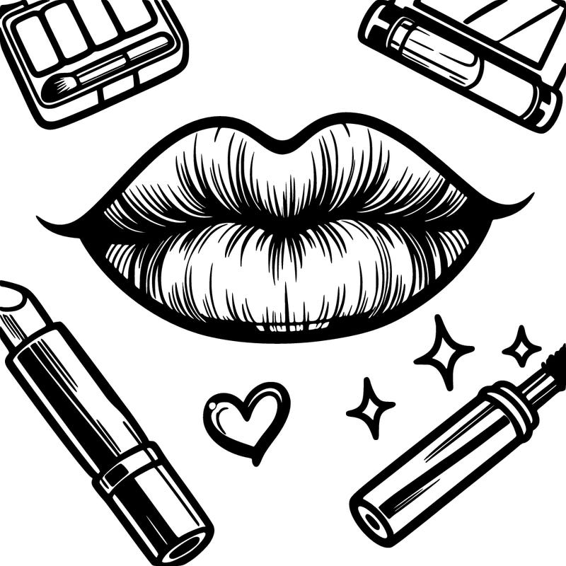 make up lips