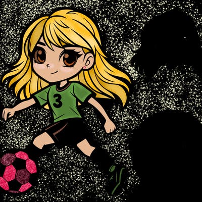 a soccer girl