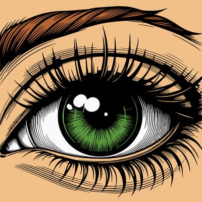 realistic eye