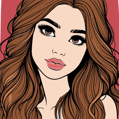 beautiful realistic girl