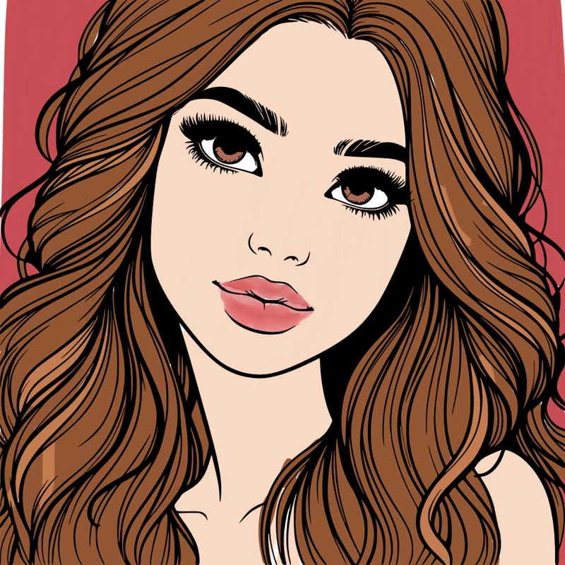 beautiful realistic girl