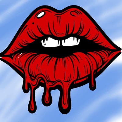 lips that look realistic and drip