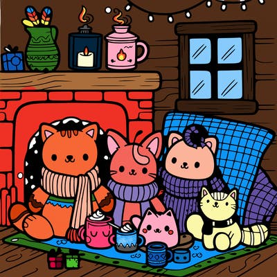cozy friends