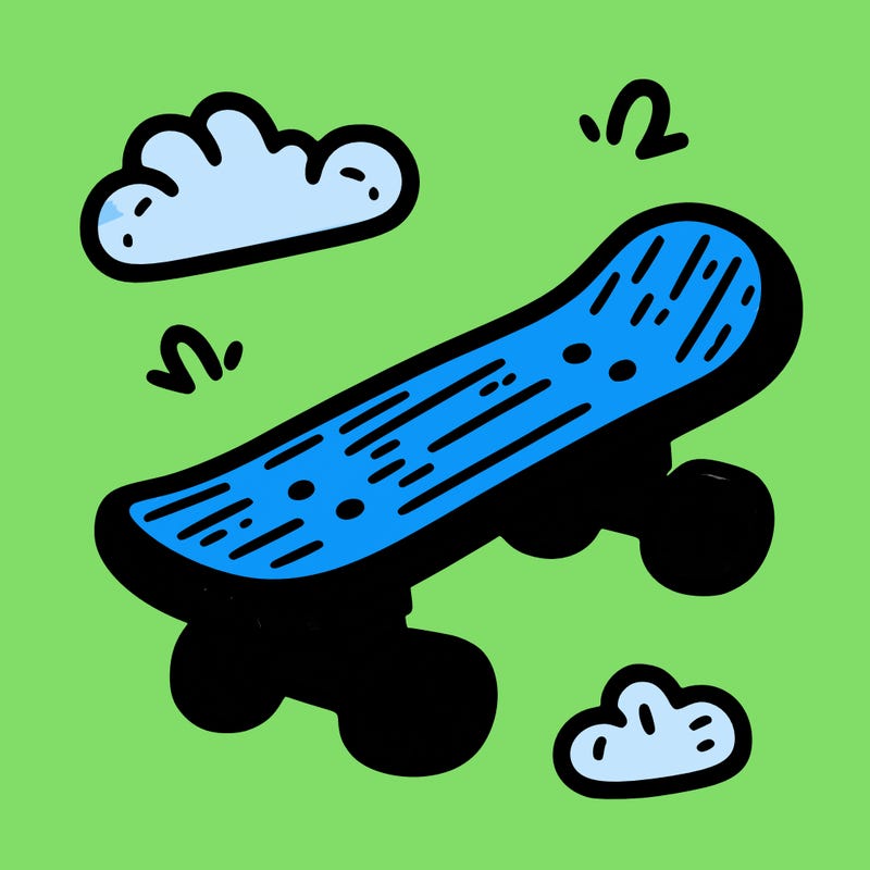 simple skateboard