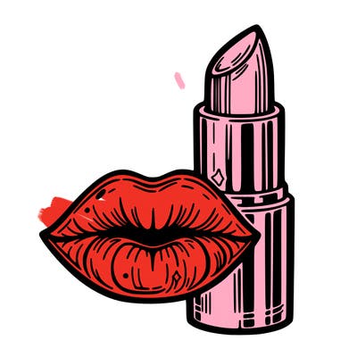 lips and lipstick