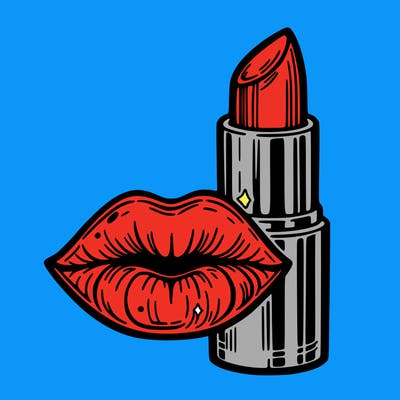 lips and lipstick