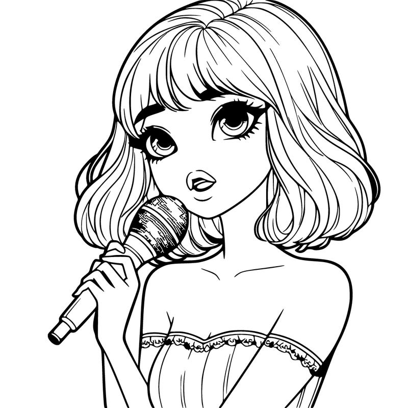 a pretty realistic girl singer