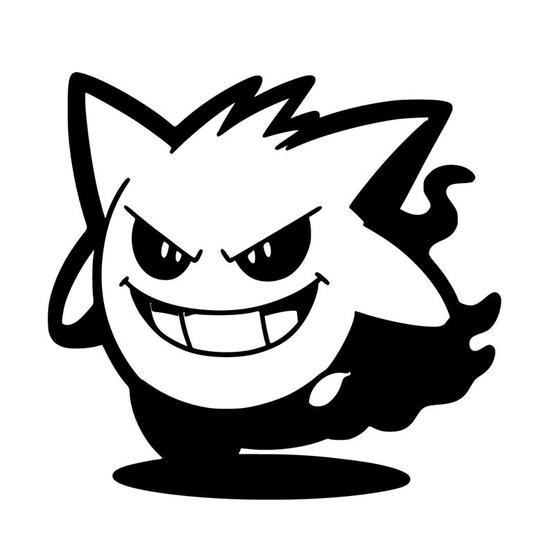 gengar the shadow pokémon