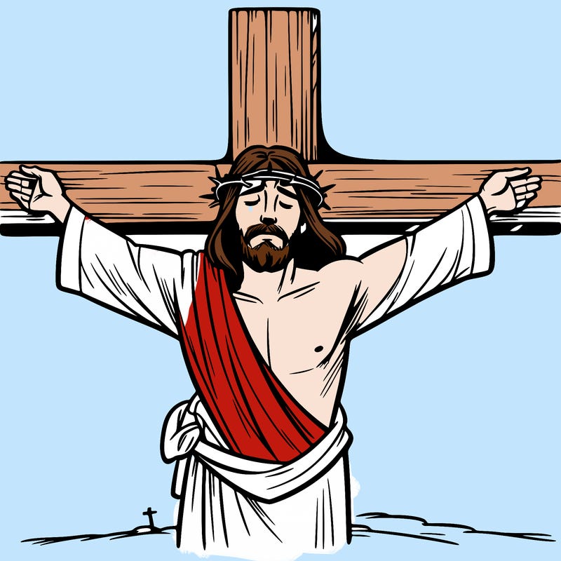 jesus on the cross
