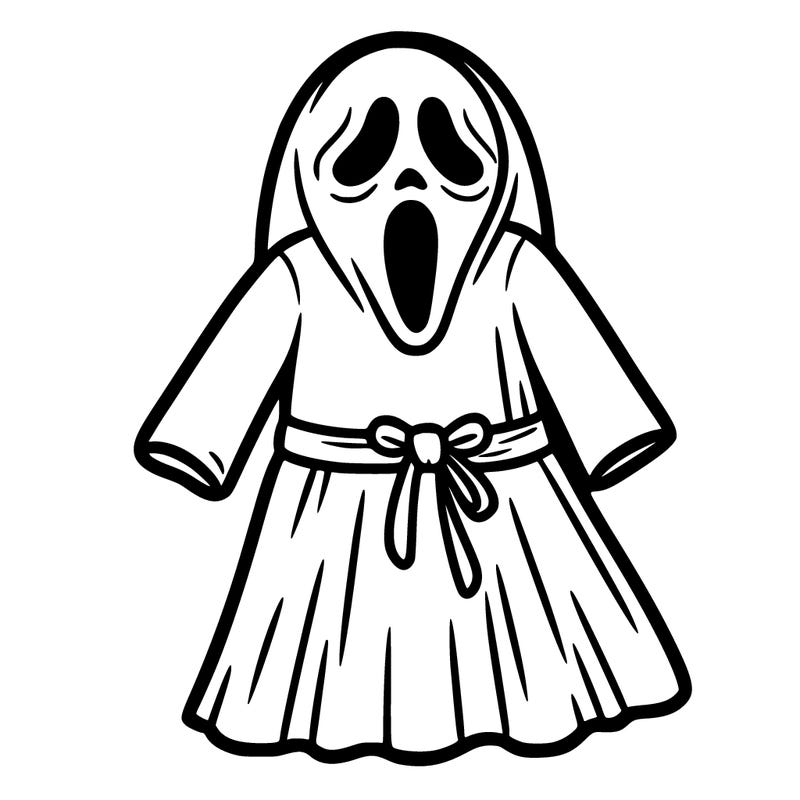 ghostface dress