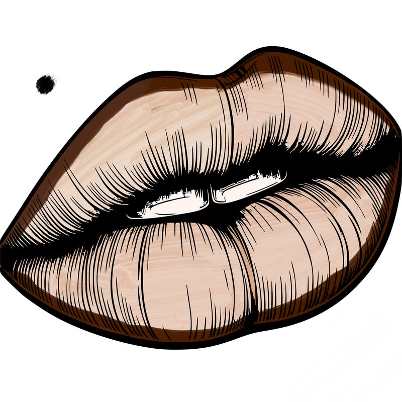 realistic lips