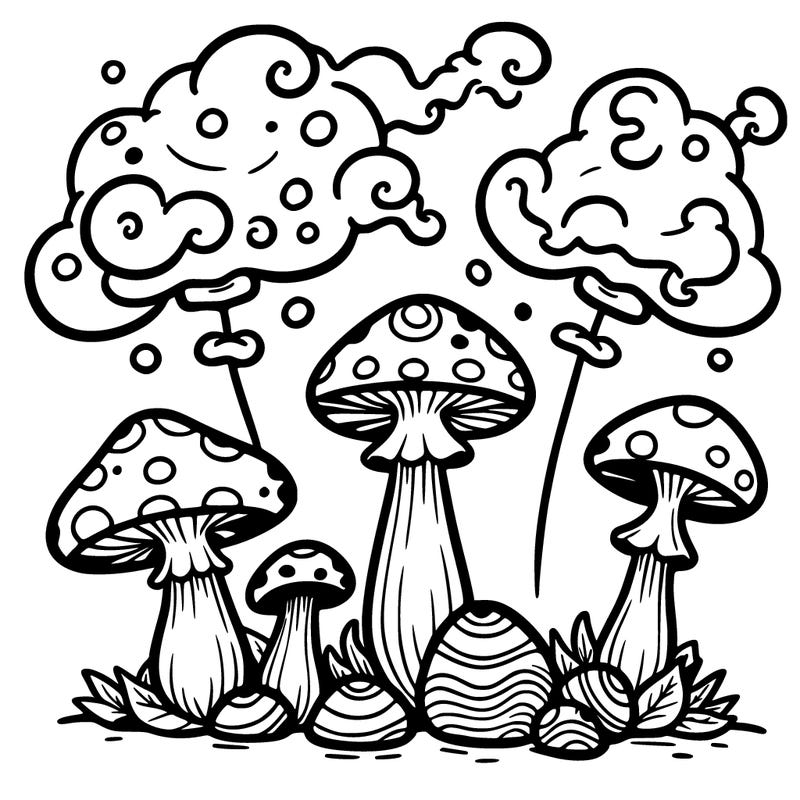 trippy mushrooms