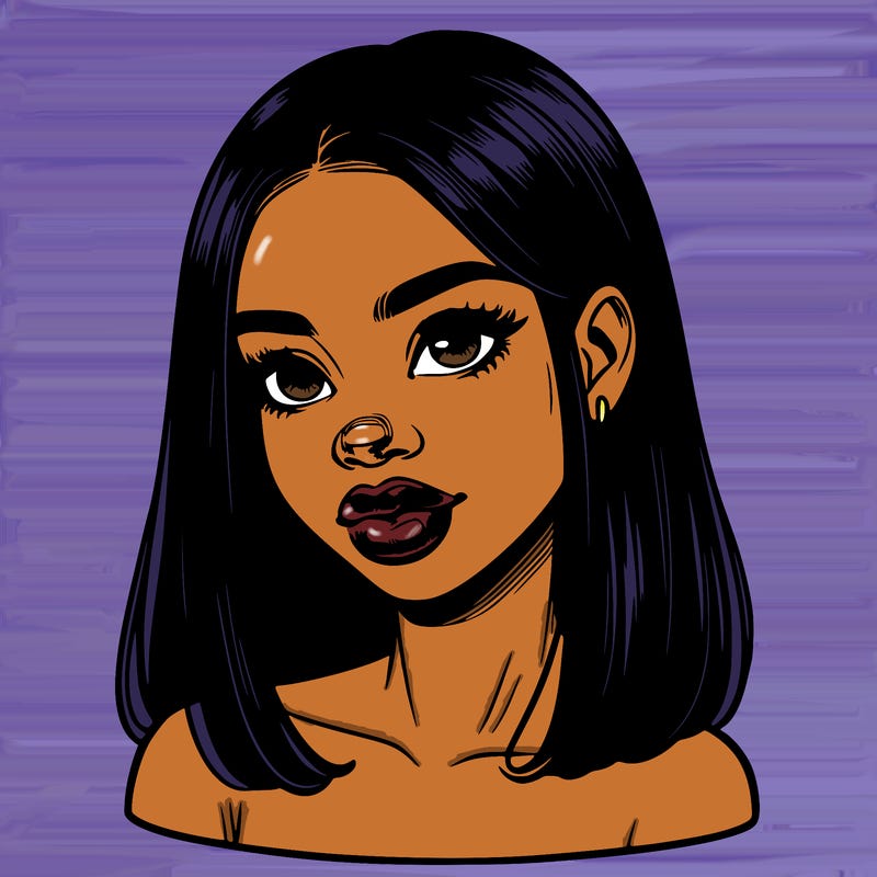 realistic black girl