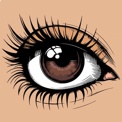 realistic eye