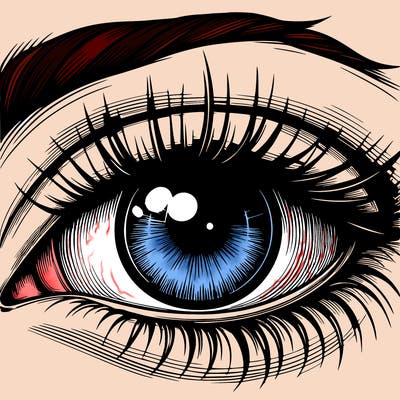 realistic eye
