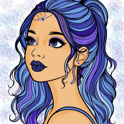 beautiful realistic girl