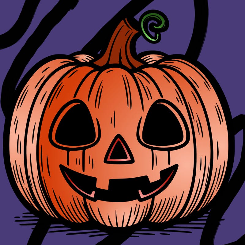 halloween pumpkin drawing
