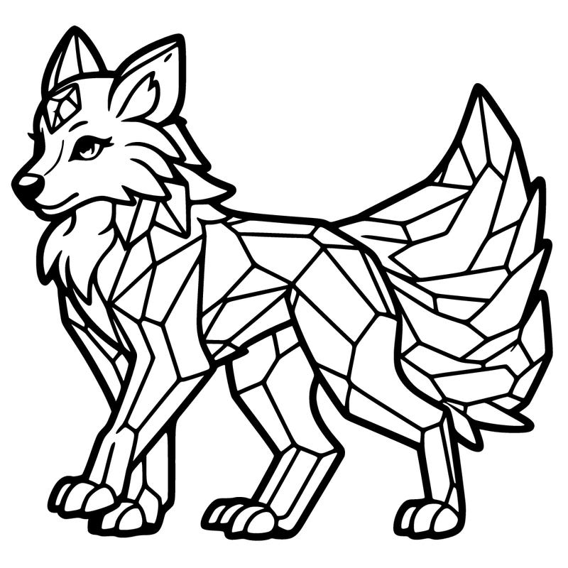 crystal wolf