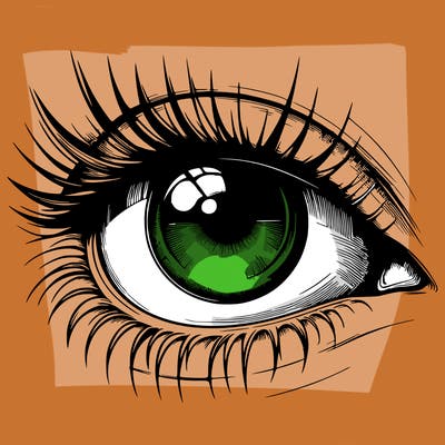 realistic eye