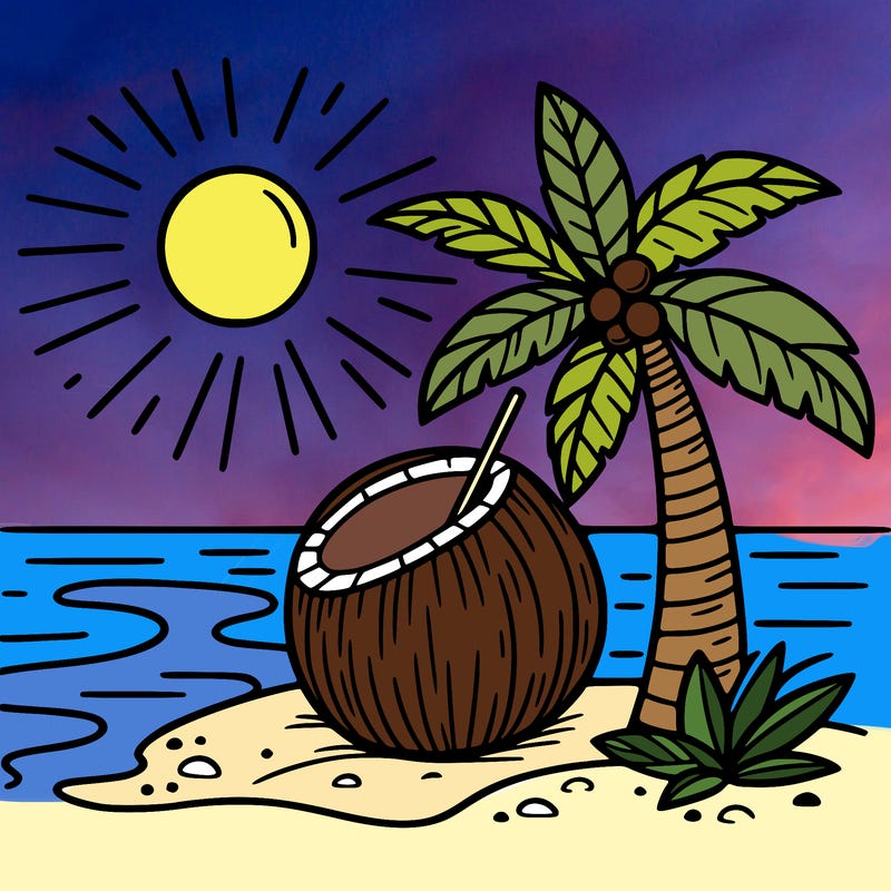 summer  coconut