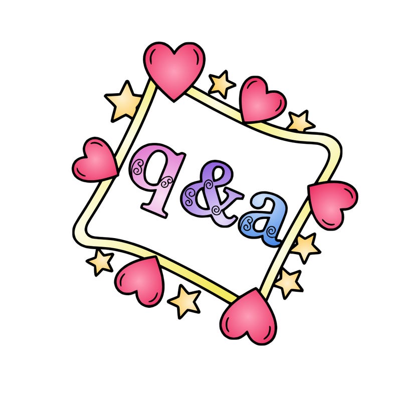 q  & a ♡☆♡☆♡☆