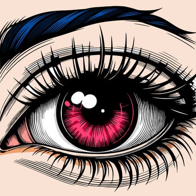 realistic eye