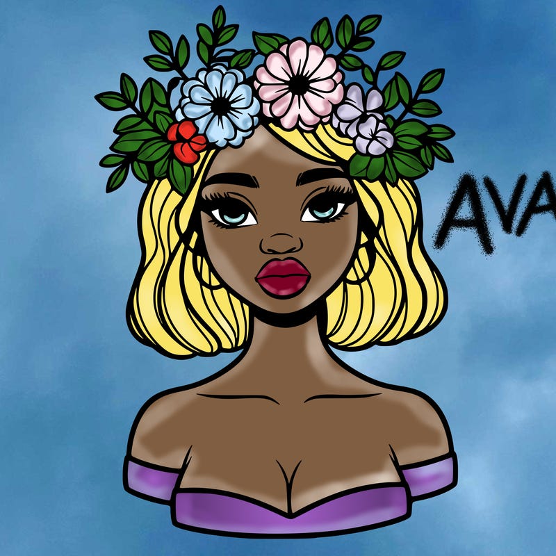 beautiful black people woman pretty girl