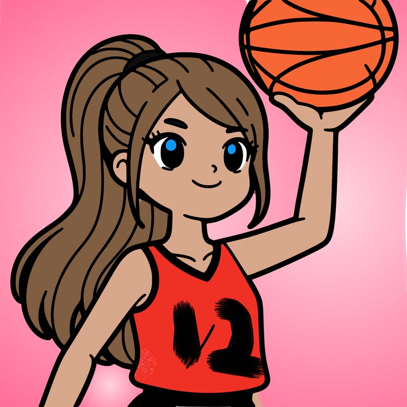 a basketball player who is a girl