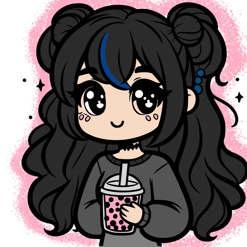 girl with boba