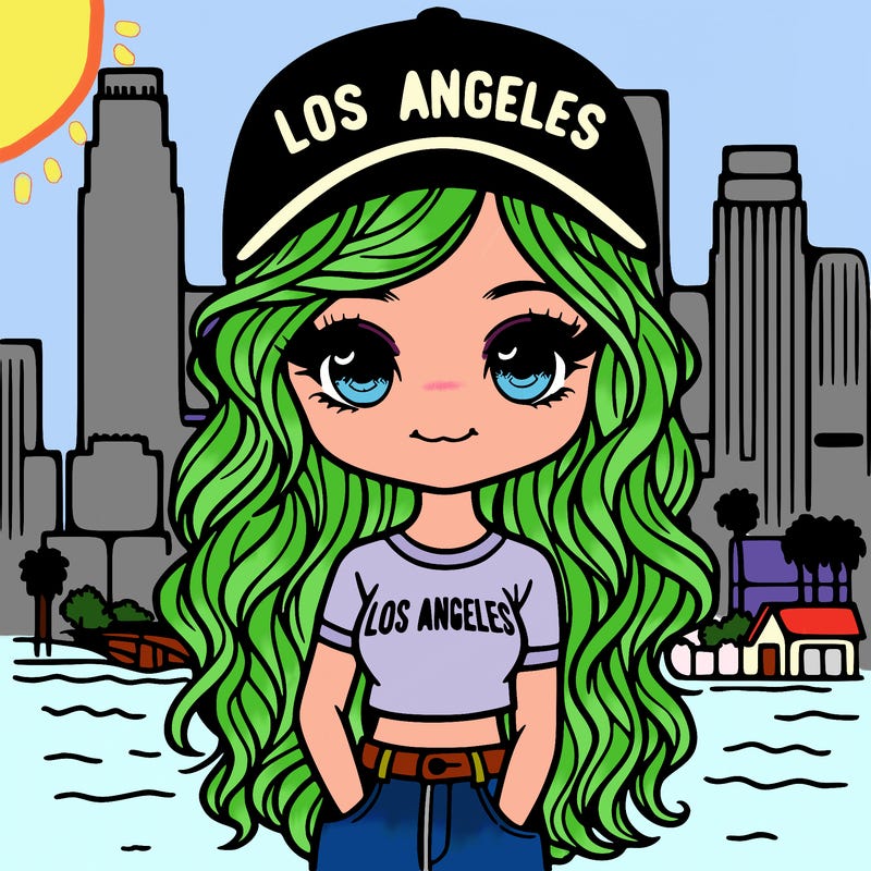 los angles girl