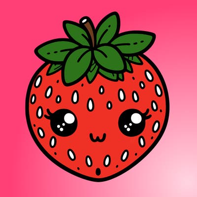 cute strawberry