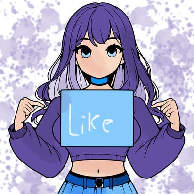 girl holding a blank sign in a long sleeve crop top