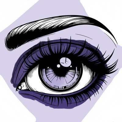 realistic eye