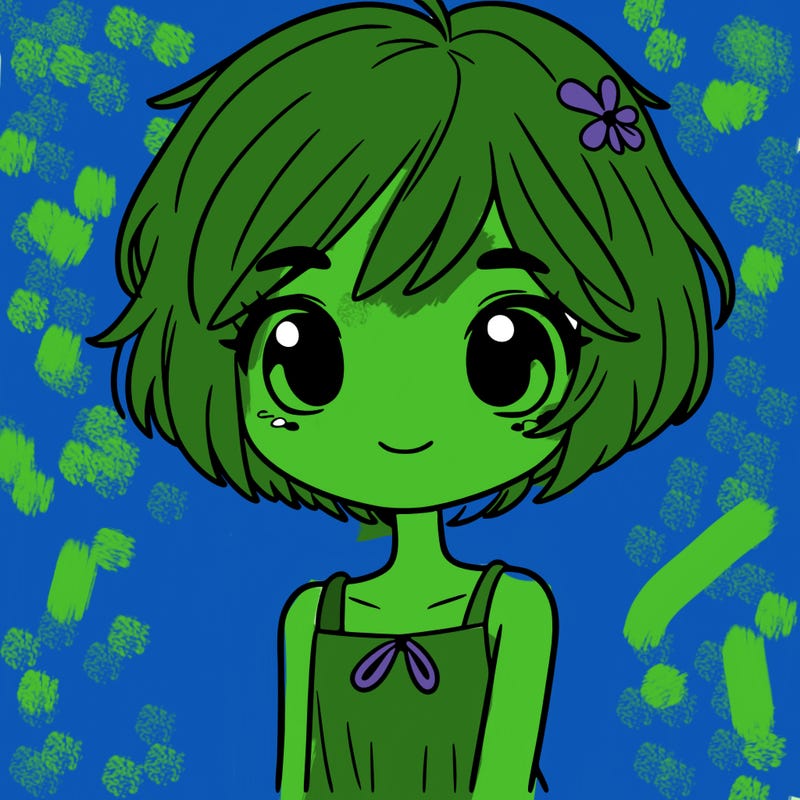 girl with short short hair
