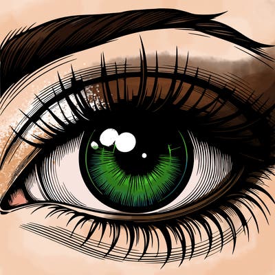 realistic eye