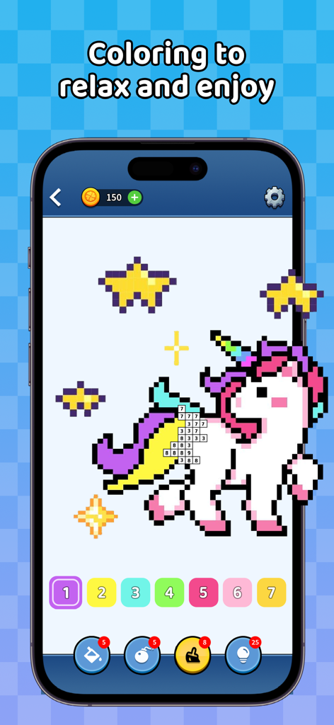 Color by Number: Coloring Game - Games App | MWM