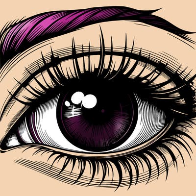 realistic eye