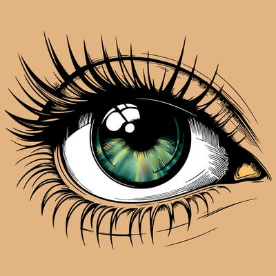 realistic eye