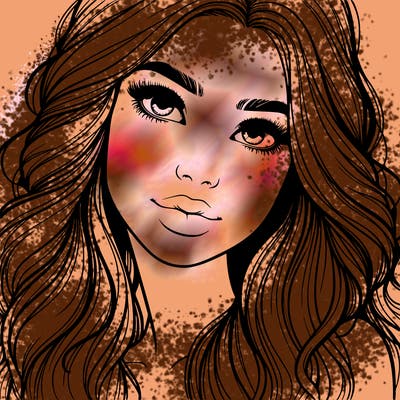 beautiful realistic girl