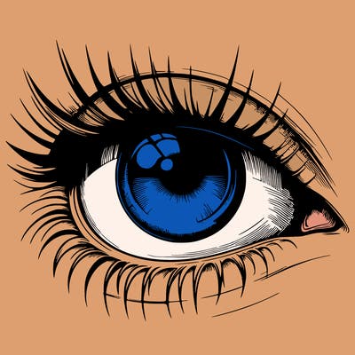 realistic eye
