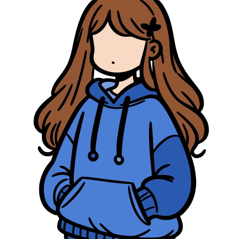 girl in sweatshirt