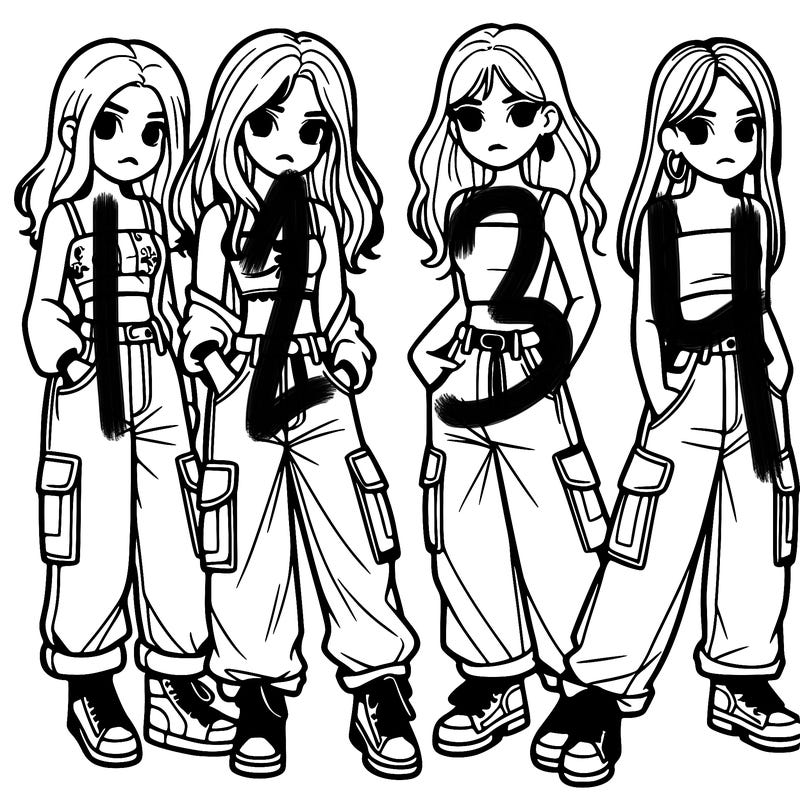 2 teen girls wearing baggy cargo jeans and crop tops