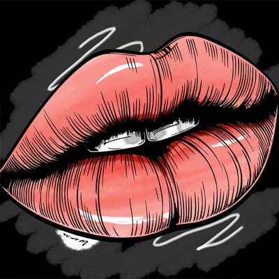 realistic lips