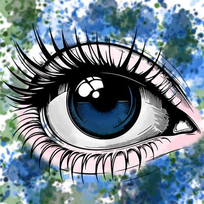 realistic eye