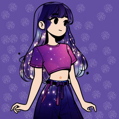 girl in a cute crop top