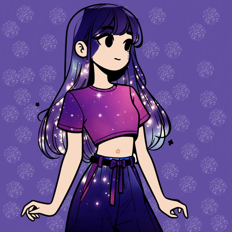 girl in a cute crop top